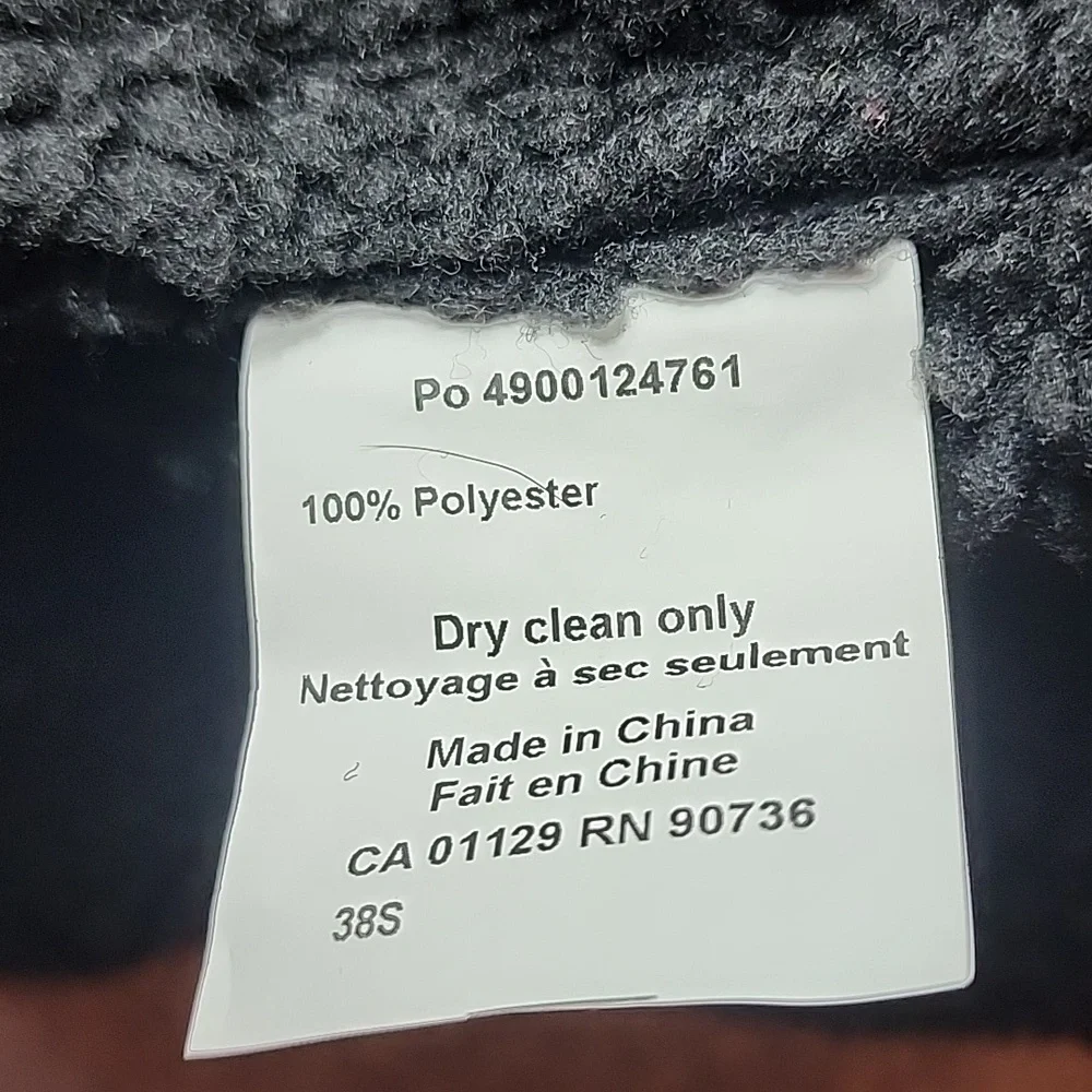 Lauren Ralph Lauren Men's Black Polyester‎ Coat Size 38 Short Black